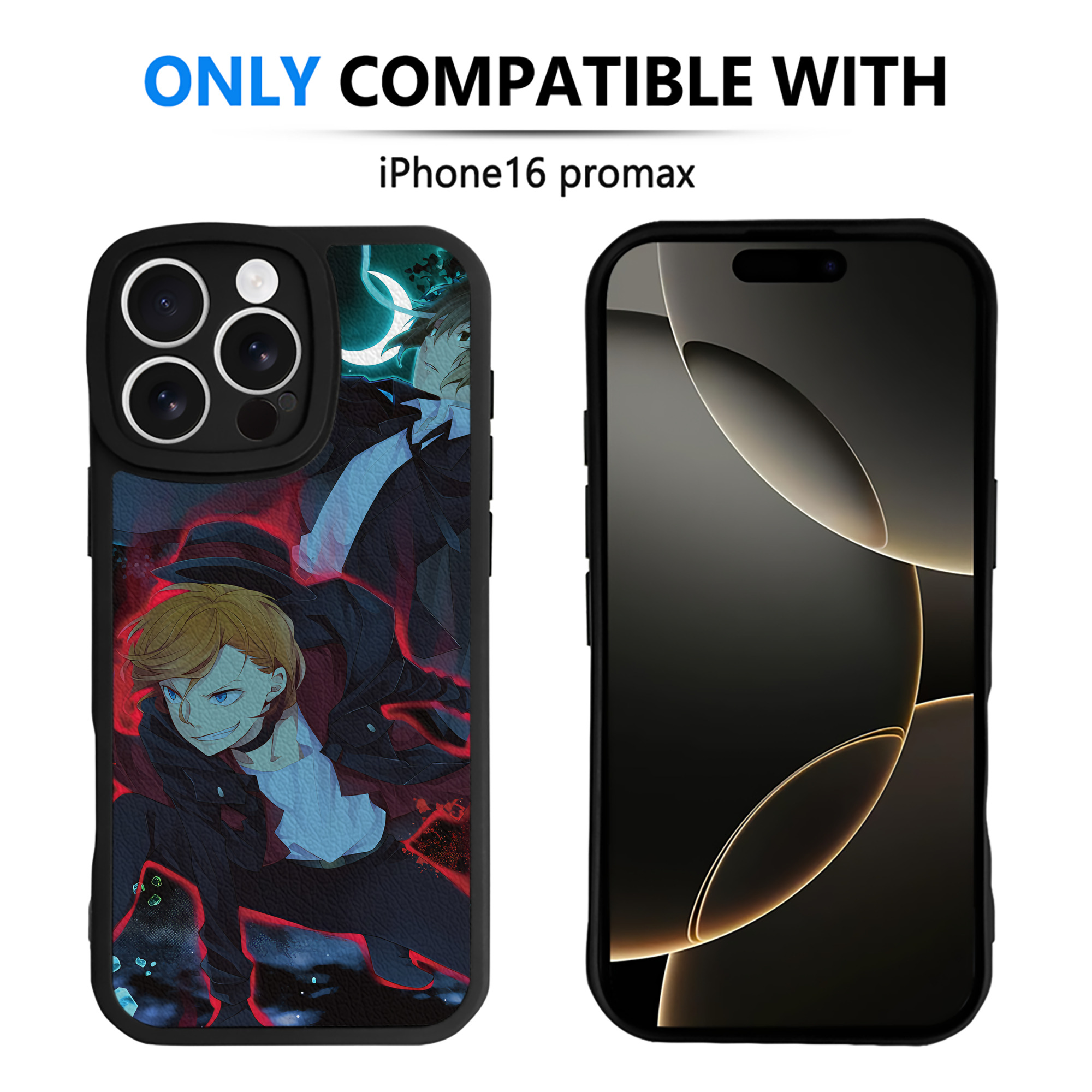 （画像用） 文豪ストレイドッグス Bungo Stray Dogs 【iPhone 16シリーズ対応】シリコンスマホケース（レザー調） 材質：シリコン